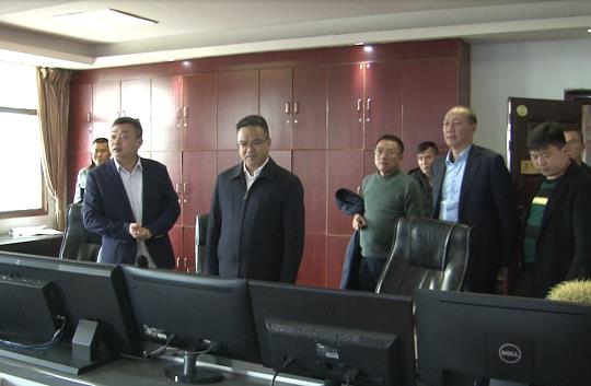 郭松青巡耒水河,巡查地质灾害治理和督查煤矿安全生产