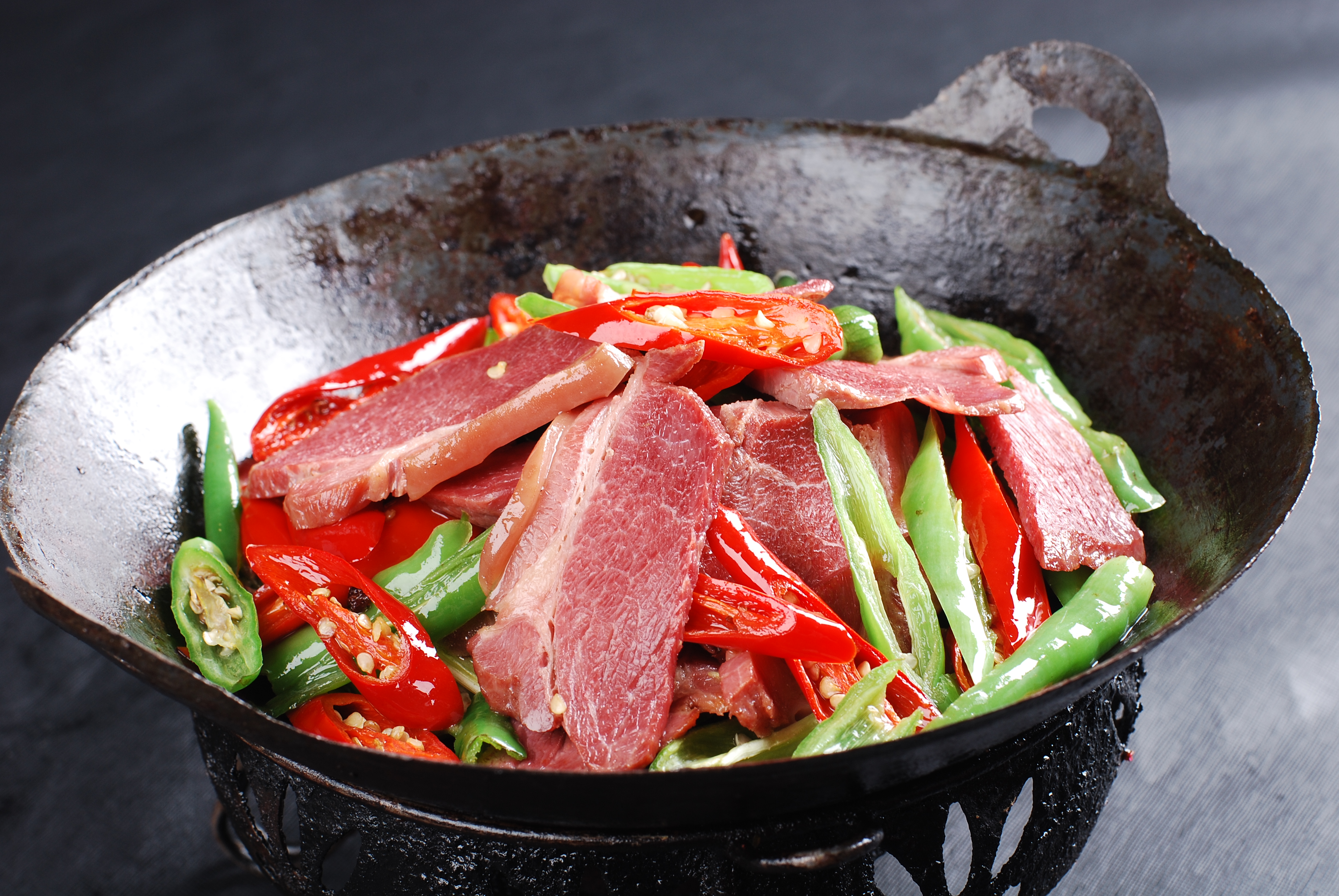 每天六道家常菜:善待自己的胃从好好吃饭开始  干锅驴肉