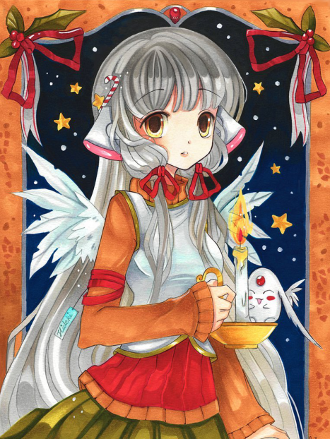色彩鲜艳的插画作品
