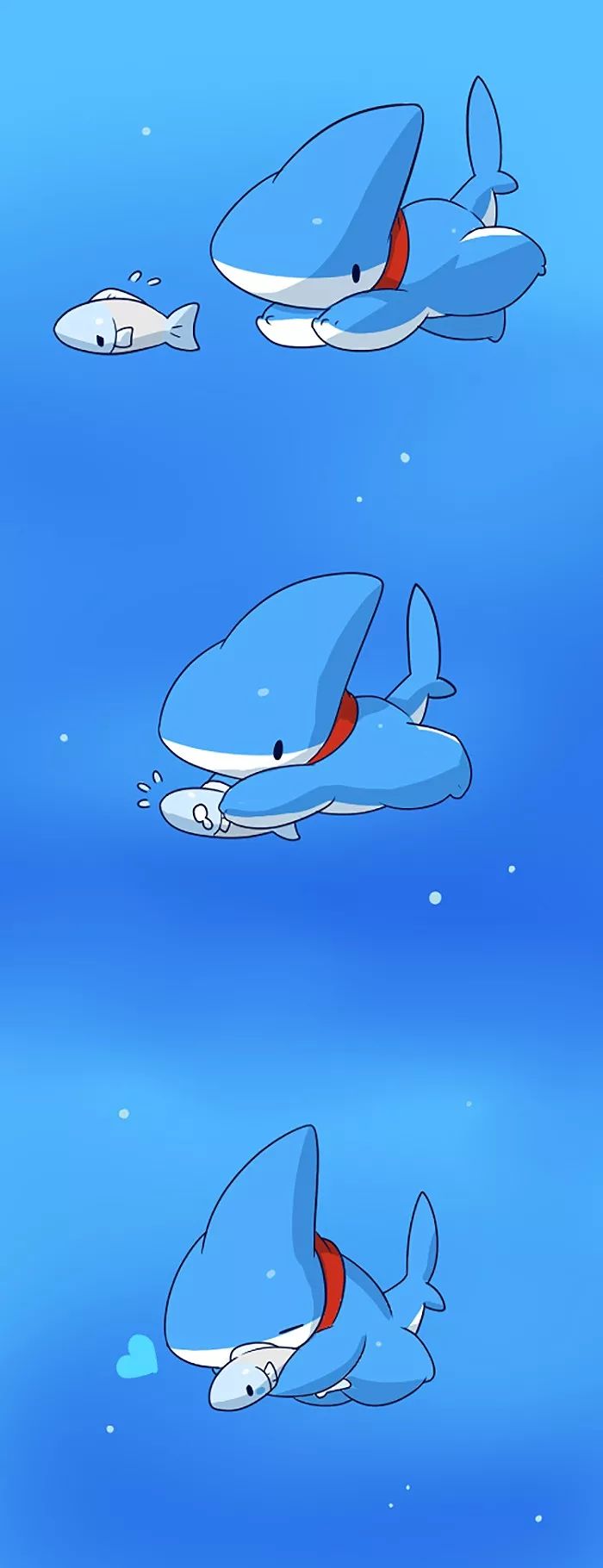 这么呆萌的小鲨鱼,妈妈我也要!