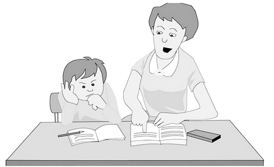 爸爸们辅导作业遭偷拍,爸爸:我觉得你是上天派来收拾我的