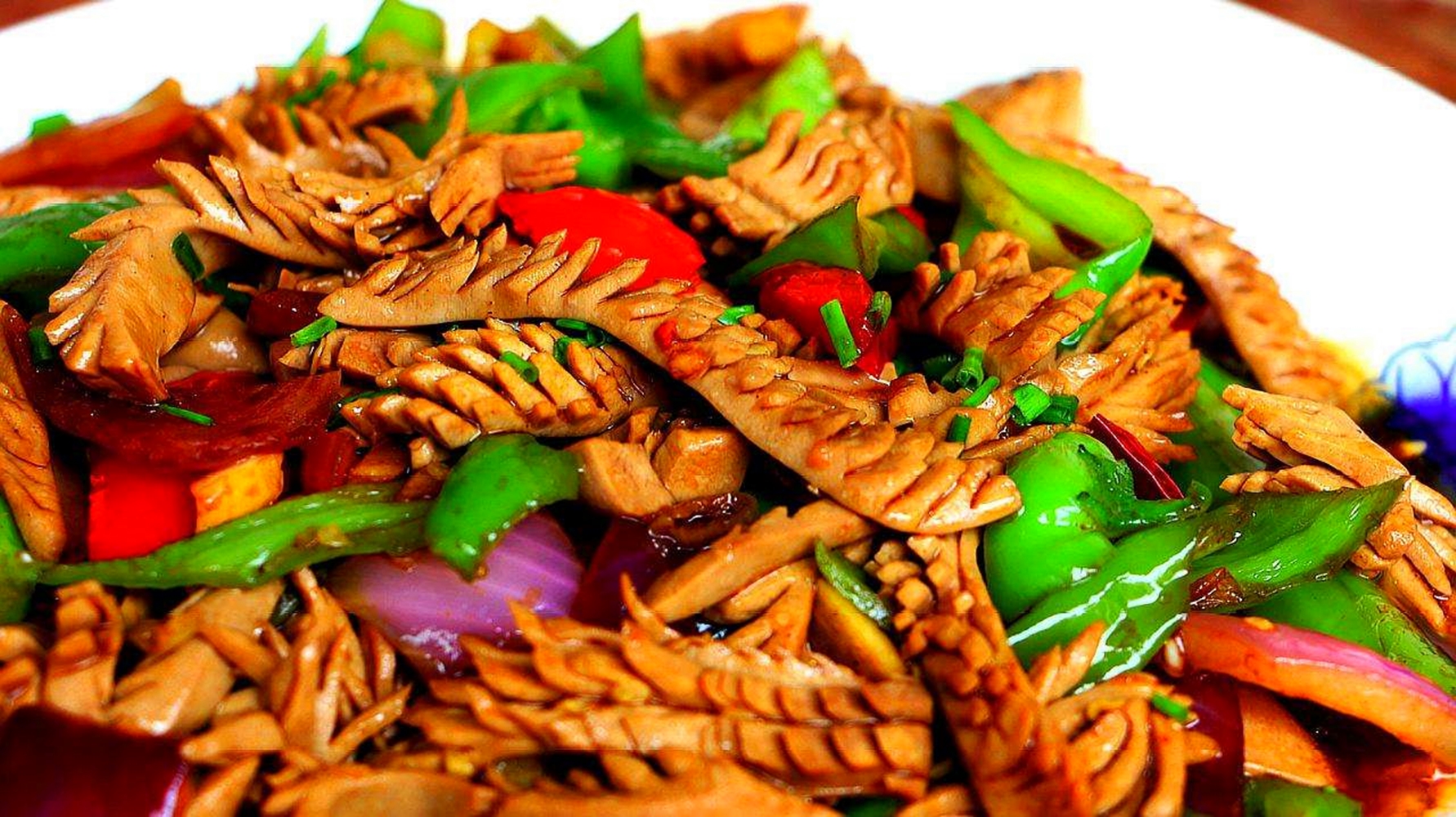 做法简单的鱼香腰花,香辣浓郁,下饭美味,让人回味