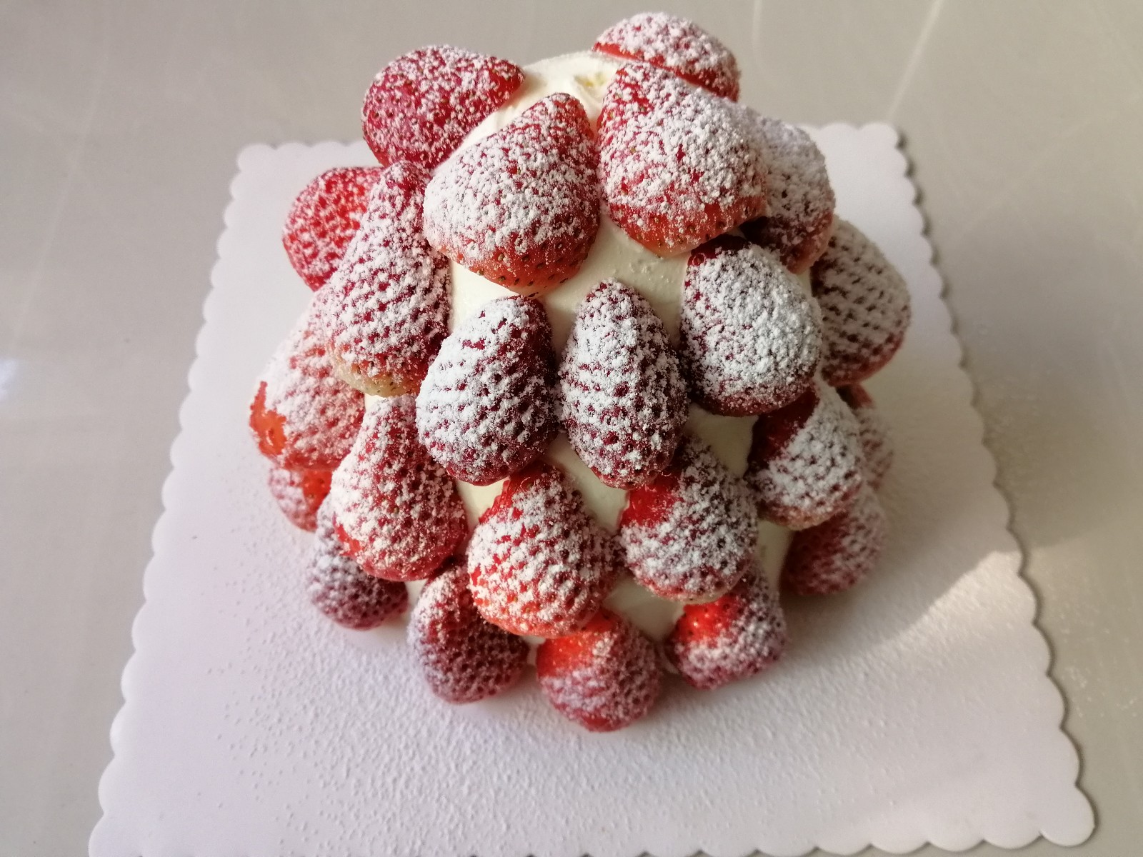 网红草莓塔蛋糕做法来啦!一看就会哦!即便烘焙小白也毫无压力