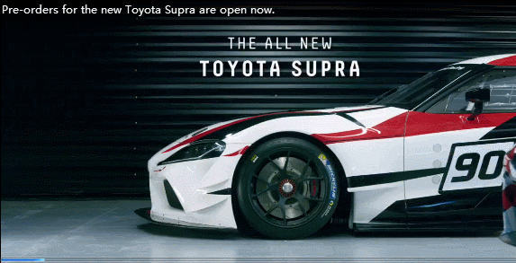 "牛魔王"丰田supral汽车动图解析