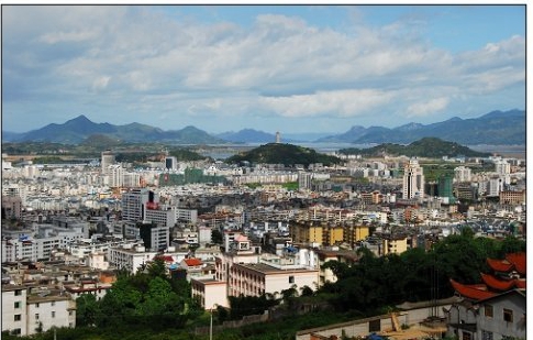老照片:福建省宁德市蕉城区东桥如意塔
