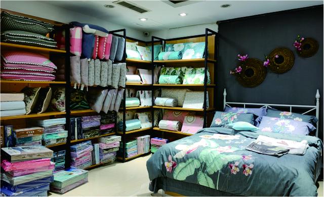 贝莎家纺床品展示