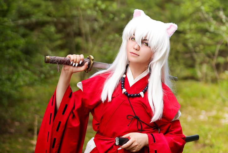 犬夜叉cosplay,网友:估计这个戈薇,是她们寨子"最靓的妹"!