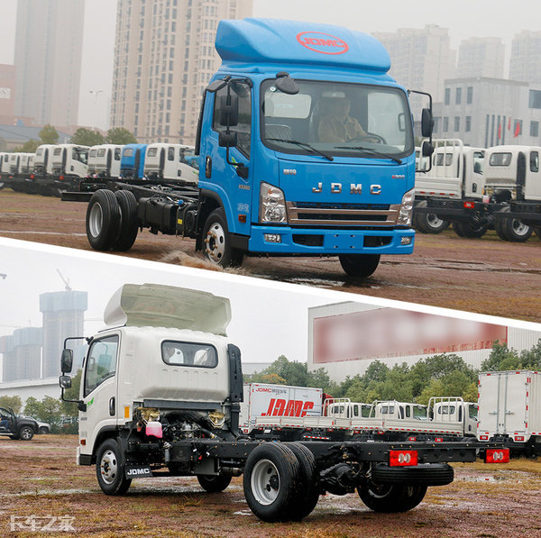 车标为"jdmc"字样的骐铃汽车,是江西大乘汽车有限公司和江铃汽车集团