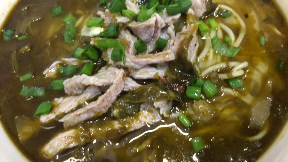 重庆酸菜肉丝面（米线）制作方法详解