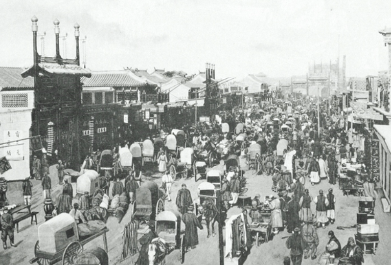 老照片:1900年的北京城