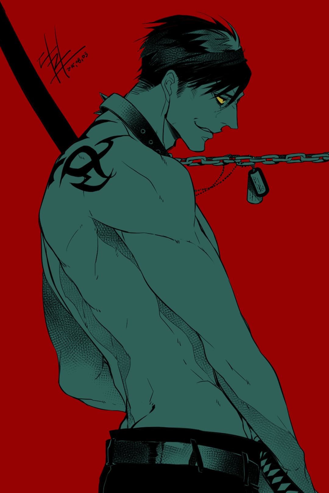 本期壁纸为"尼古拉斯·布朗"