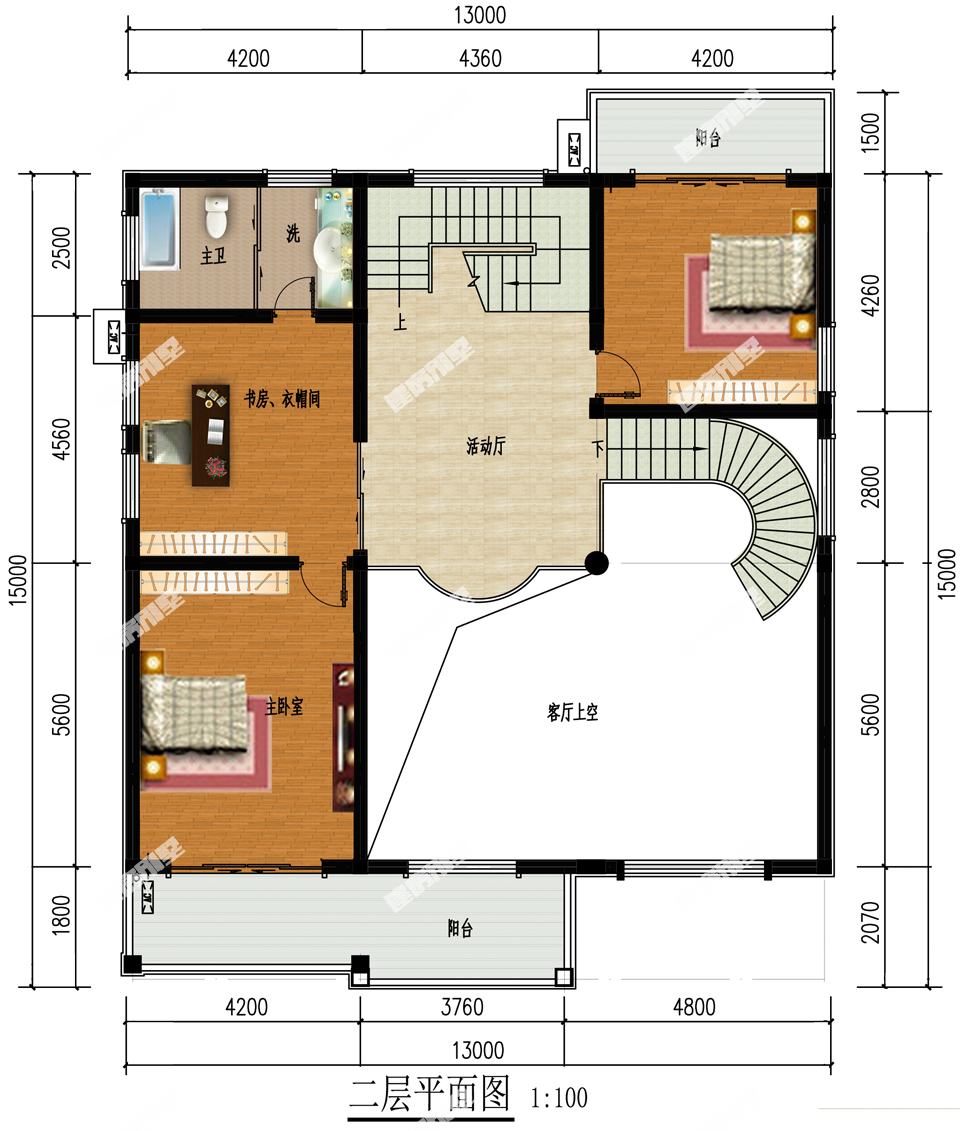 13x15三层自建房,家的港湾,当然要用心建!