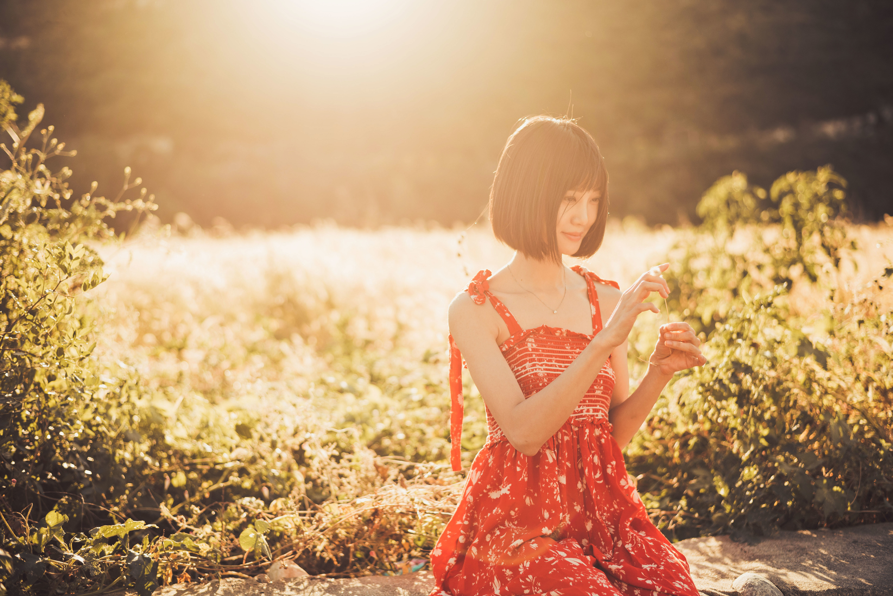 人像摄影 金秋十月与美女相约,带给你不一样的美好心情