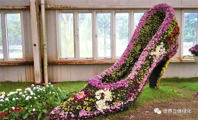 城市绿化必不可少的造景应用:立体花坛营造大全