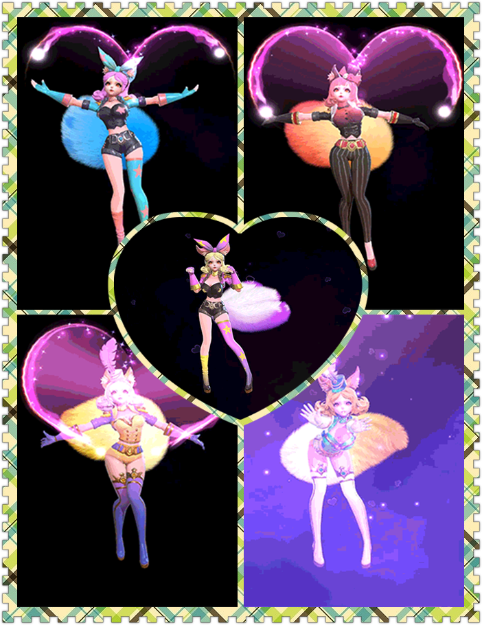 王者荣耀:妲己星元皮肤模型一览,网友:三尾狐这一款必买!