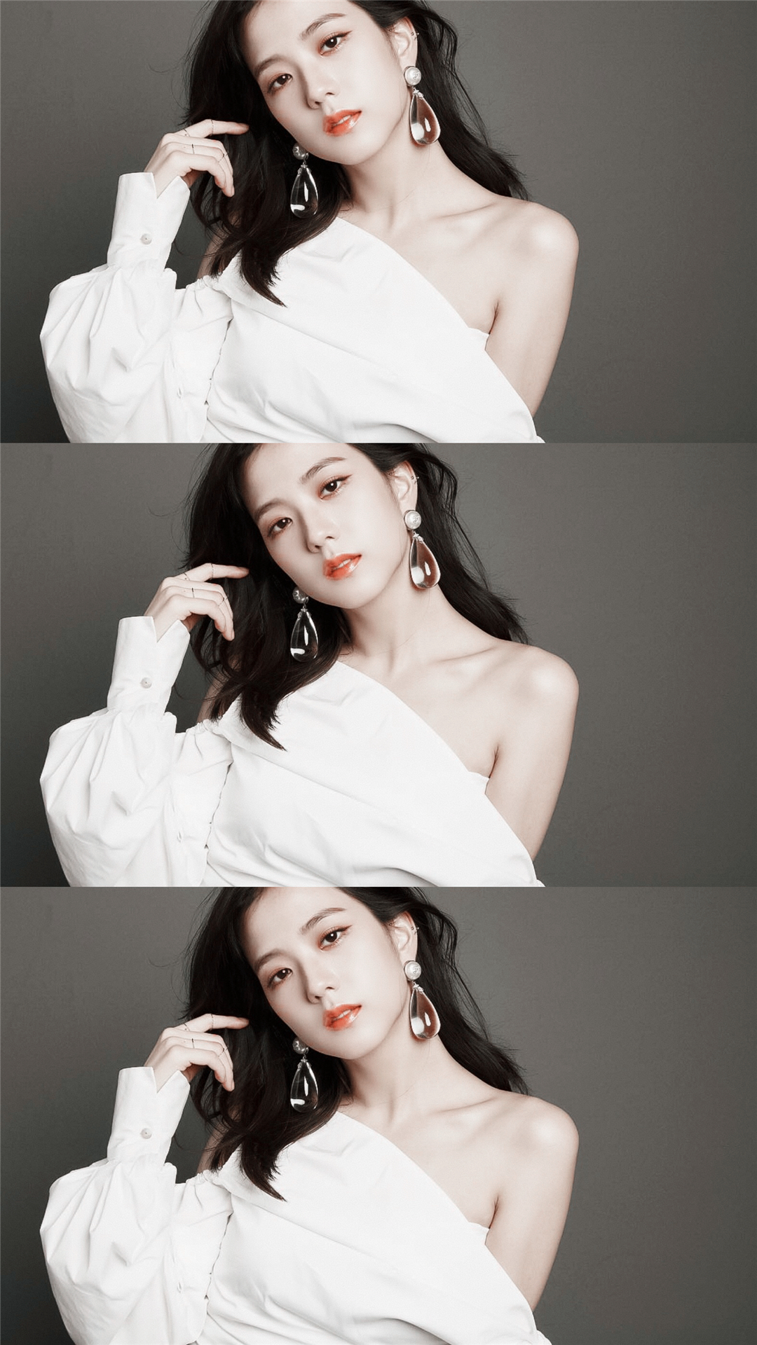 blackpink成员金智秀的纯白写真,收藏福利