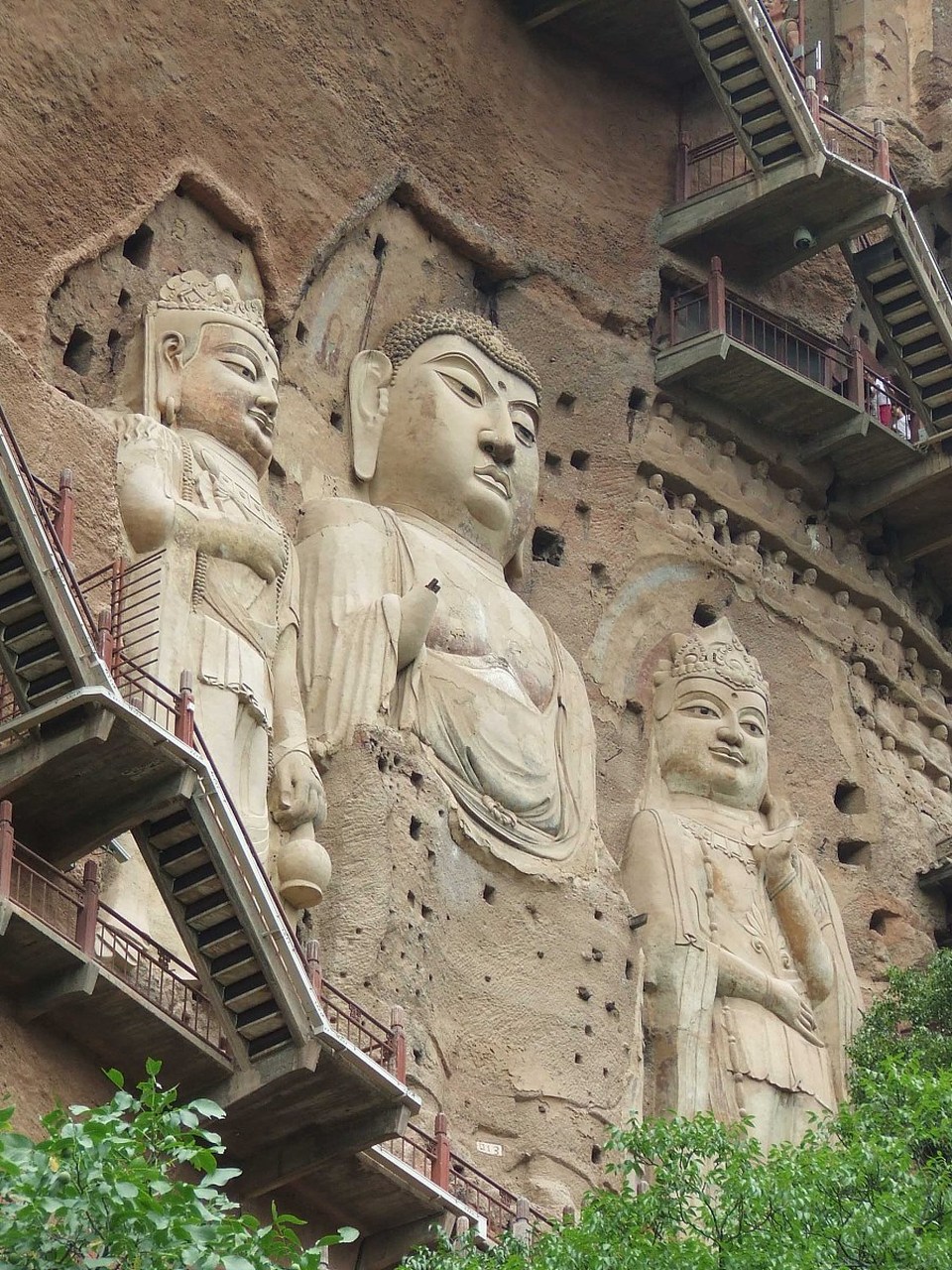 中国佛教四大石窟图片