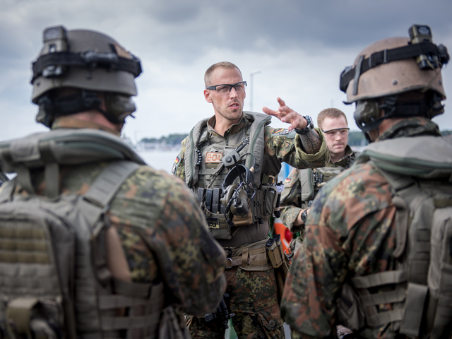 图片回顾德国联邦国防军的2018年度