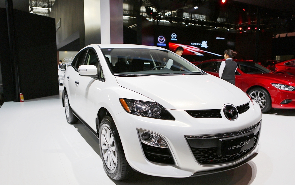 这款一汽马自达cx-7,外形炫酷很漂亮,颜值也非常的在线