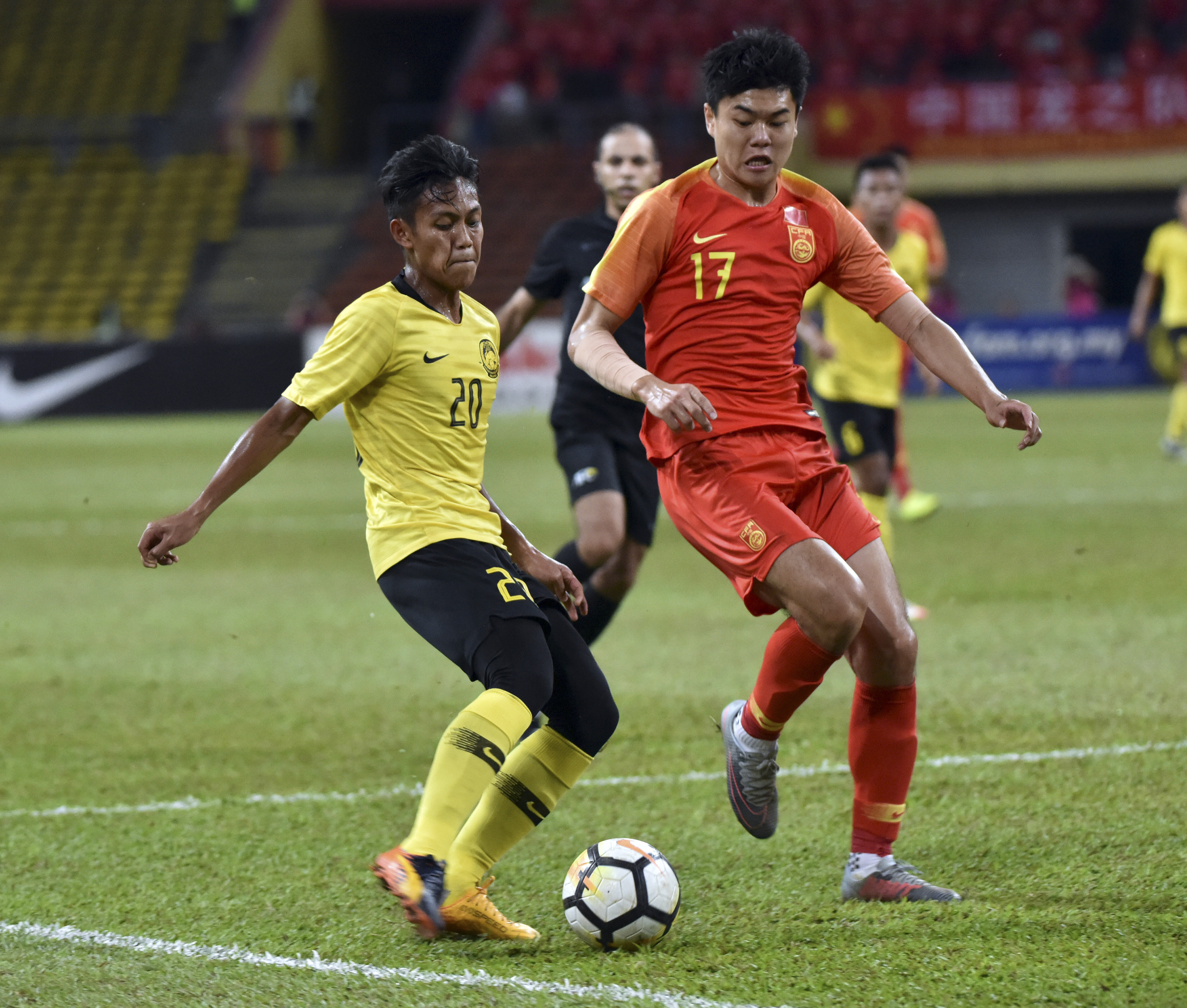 足球——u23亚锦赛预选赛:中国国奥平马来西亚国奥(2)