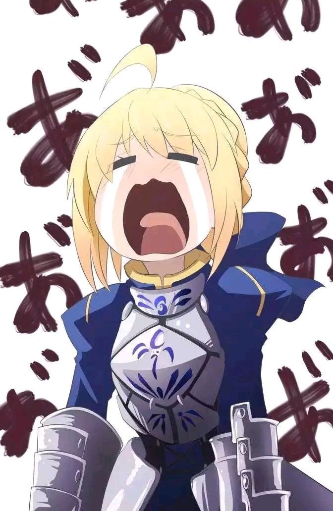 fate:如果saber折斷了excalibur,那會發生怎樣的沙雕故事呢?