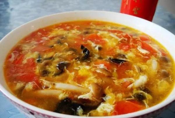 西红柿蘑菇汤,消暑败火美容汤