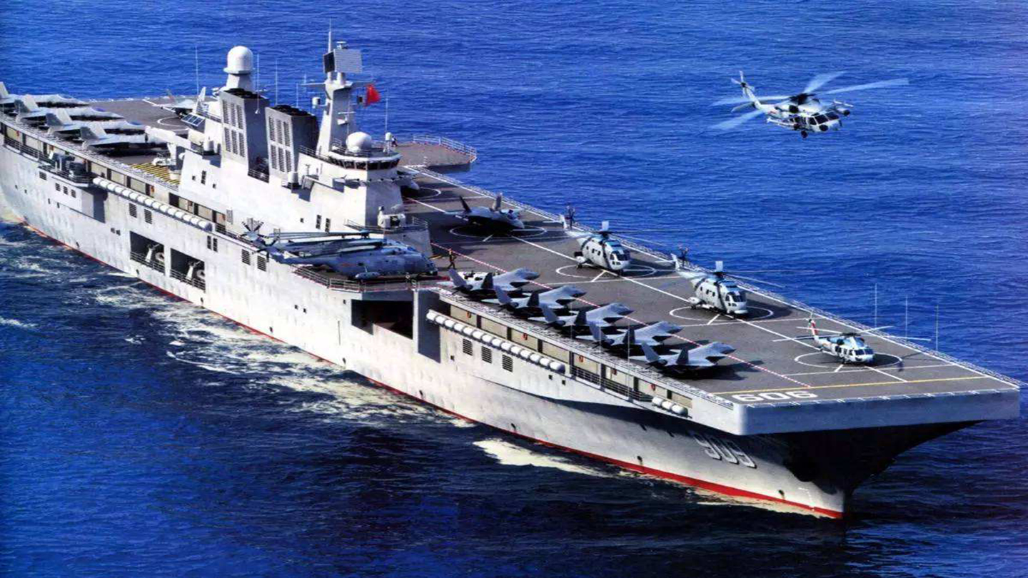 为登陆作战而生!外媒报道:中国"小航母"两年内投入服役