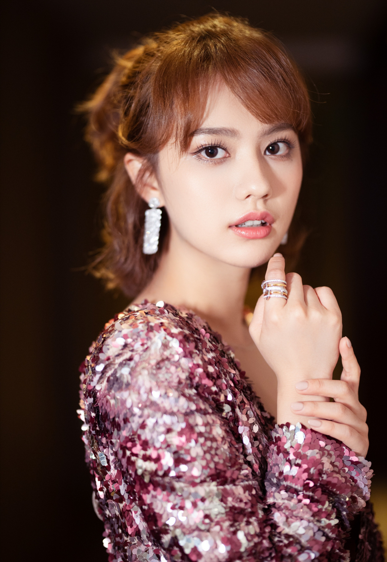 演员姜珮瑶美图,清新迷人