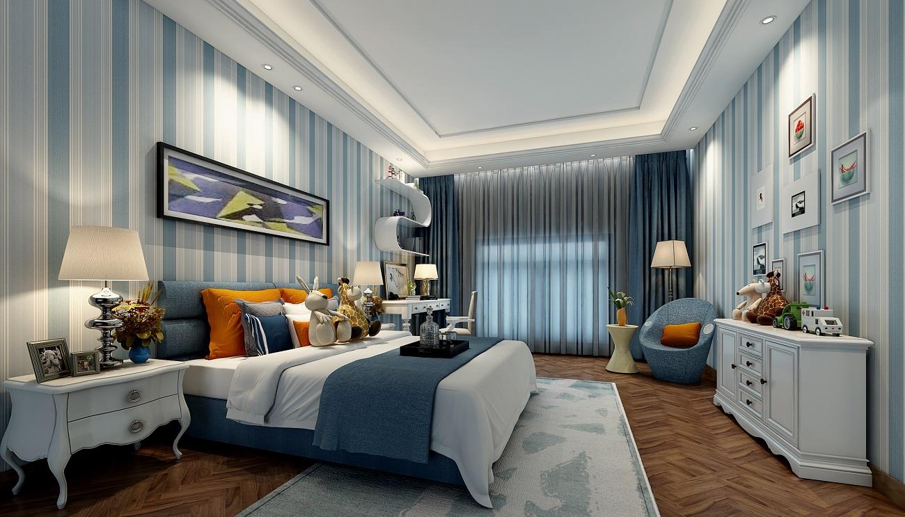 180平米现代风格五居室,预算18万,点击看效果图!-碧桂园兰亭装修