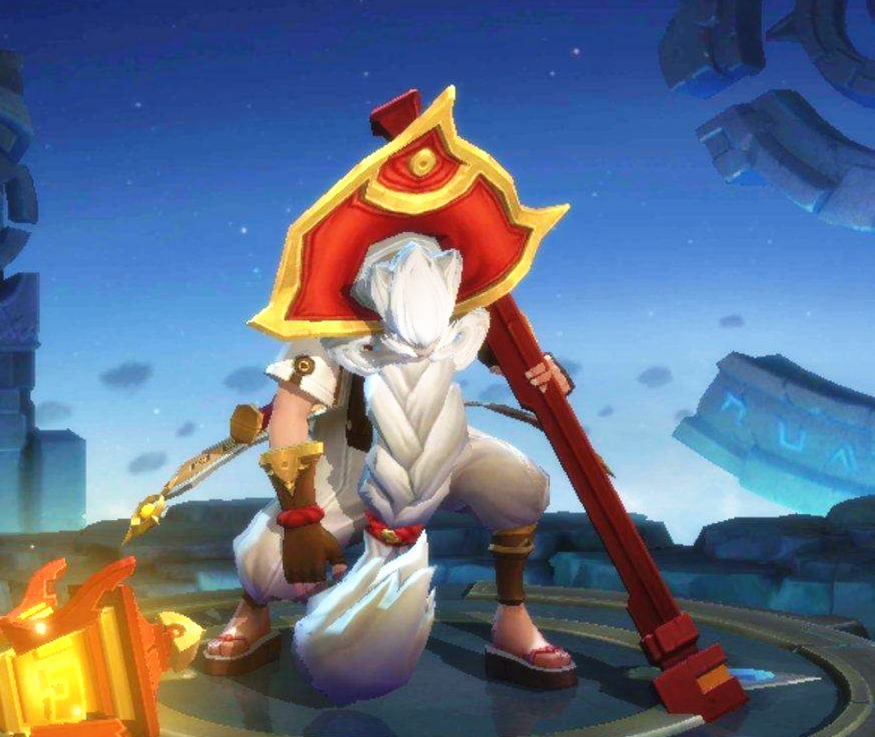 东皇太一 东皇的2技能可以使敌人减速,而且还带有晕眩, 他的大招是最