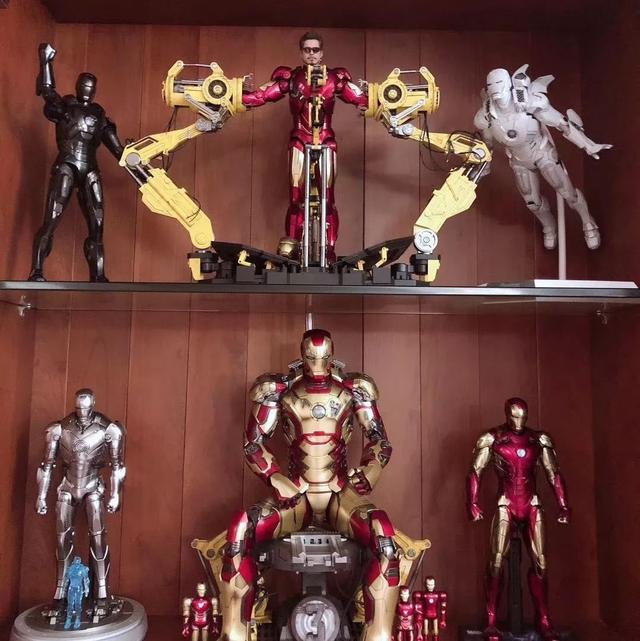 漫威迷的终极梦想:拥有一整面墙的漫威手办