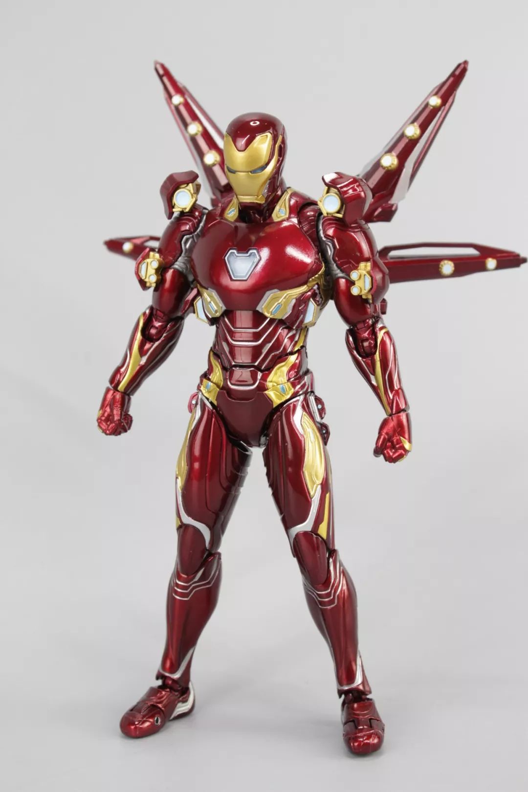 一套未登场的钢铁侠装备?万代shf mk50纳米武器套装2测评!