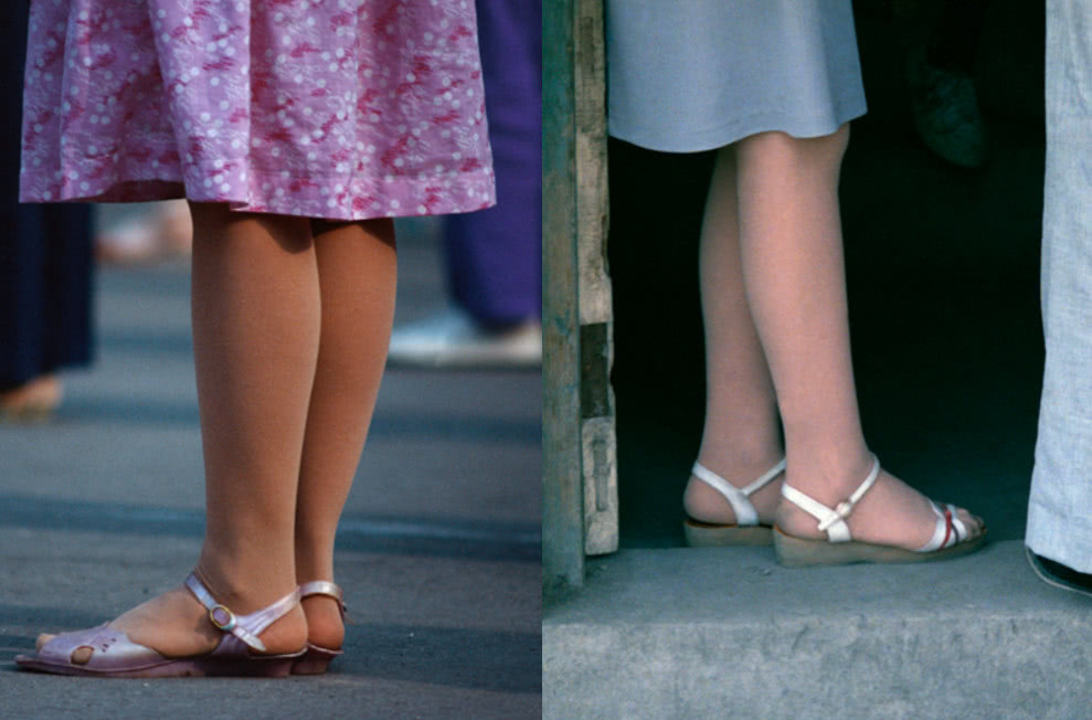 80年代的裙子vs现在的裙子,那时候长度刚刚好,网友:太保守