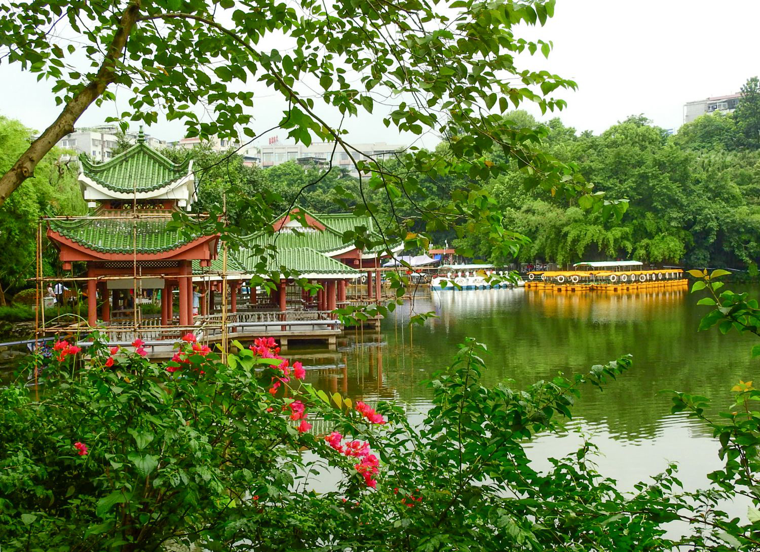 重庆景点:渝北碧津公园