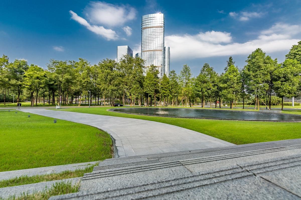 细致到树与地面间的尺寸,成都为建公园城市出了本"说明书"