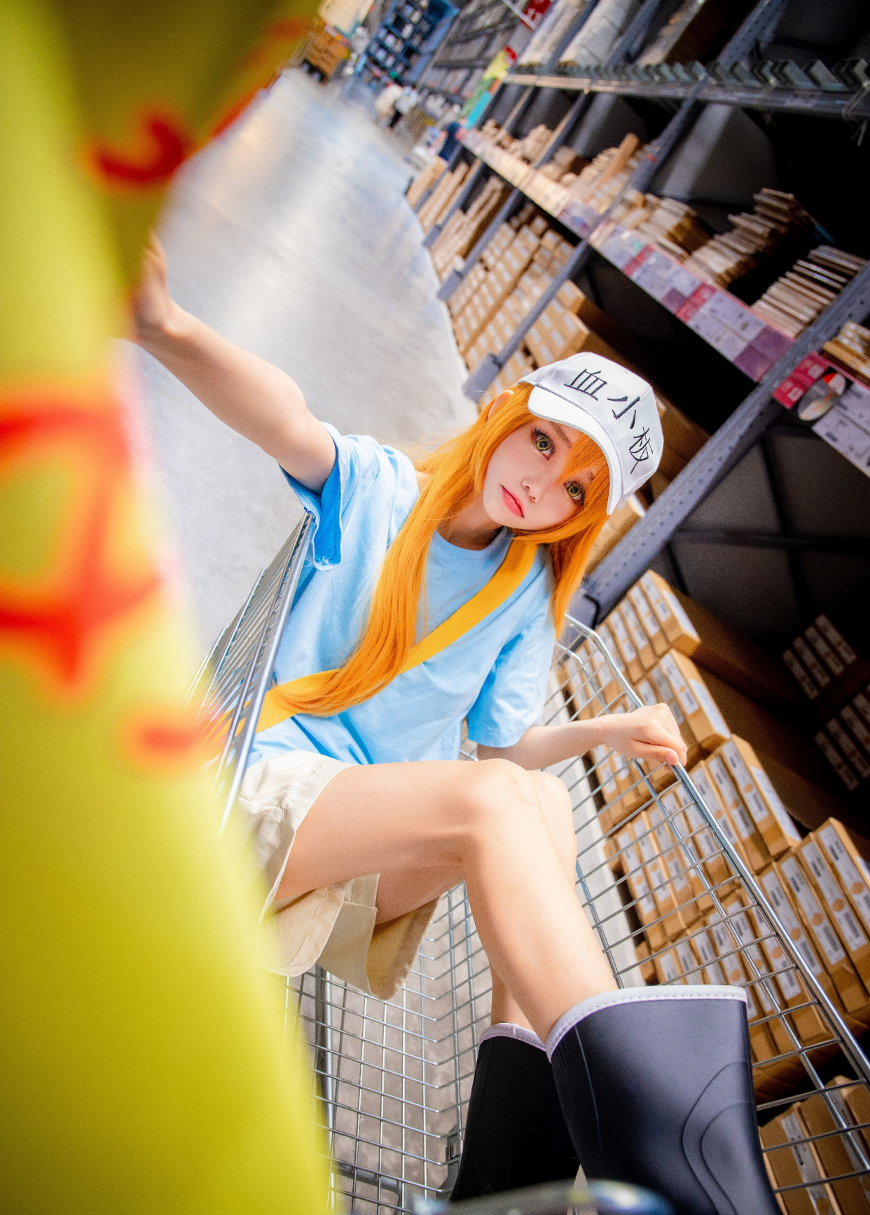 cosplay:《工作细胞》血小板,今天也一起努力工作吧