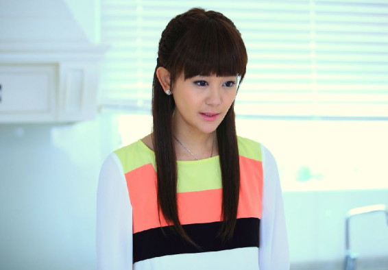 5,我家有喜---白水喜  白水喜有着都市感十足,有了天使般面孔,魔鬼般