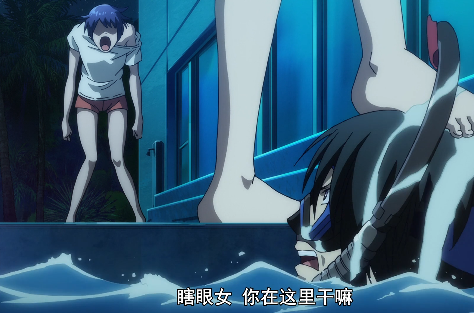 动漫中有趣的那些误解场面,小飞机瞪圆了眼睛,茸茸洗不白了!