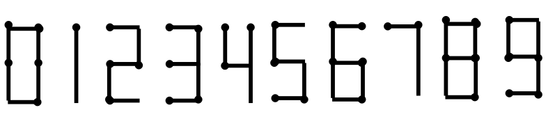 然后我们想一想每个数字移动一根火柴棒都能变成多少,0可以变成8,6,9