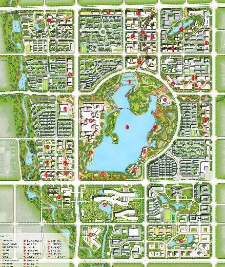 合肥高新区高清规划图图片