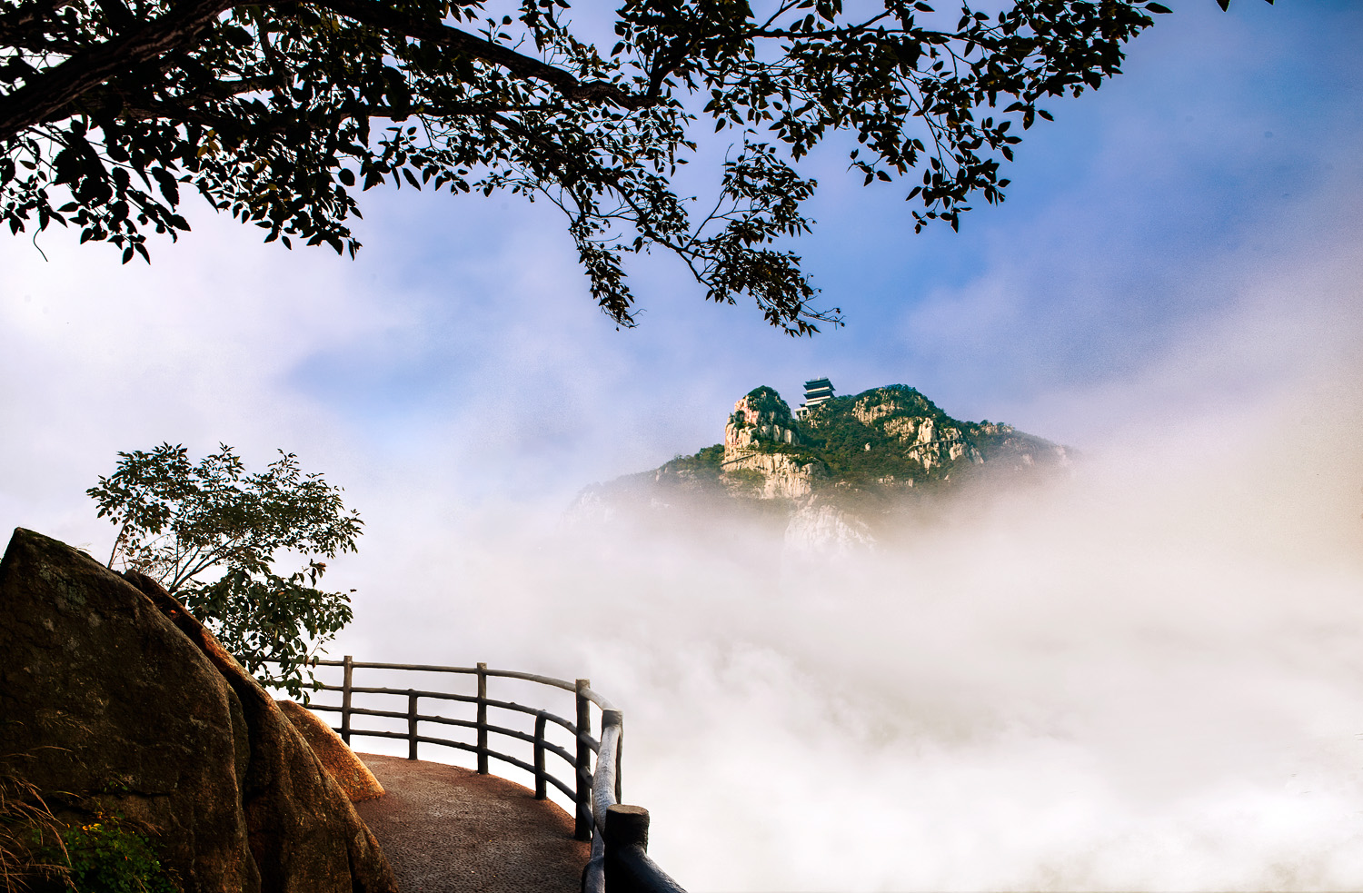 沂蒙山自然风光图图片