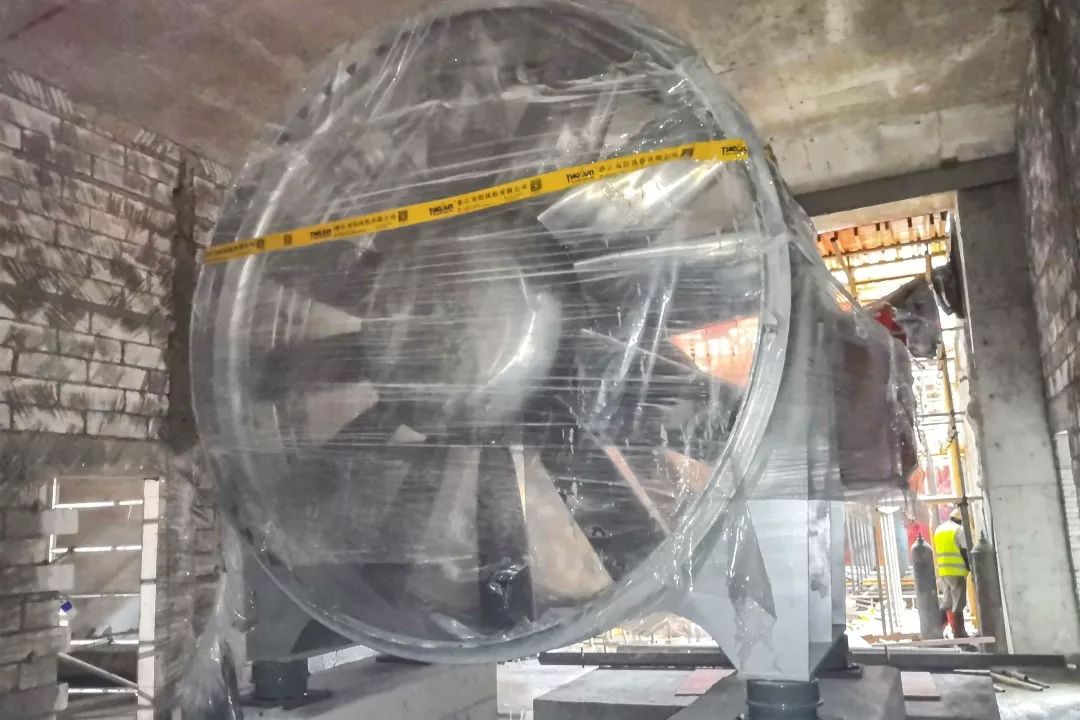 隧道风机安装