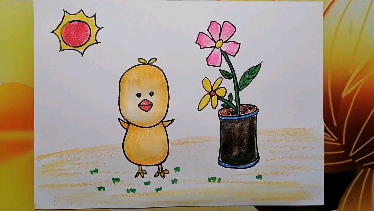 大头小黄鸡好可爱