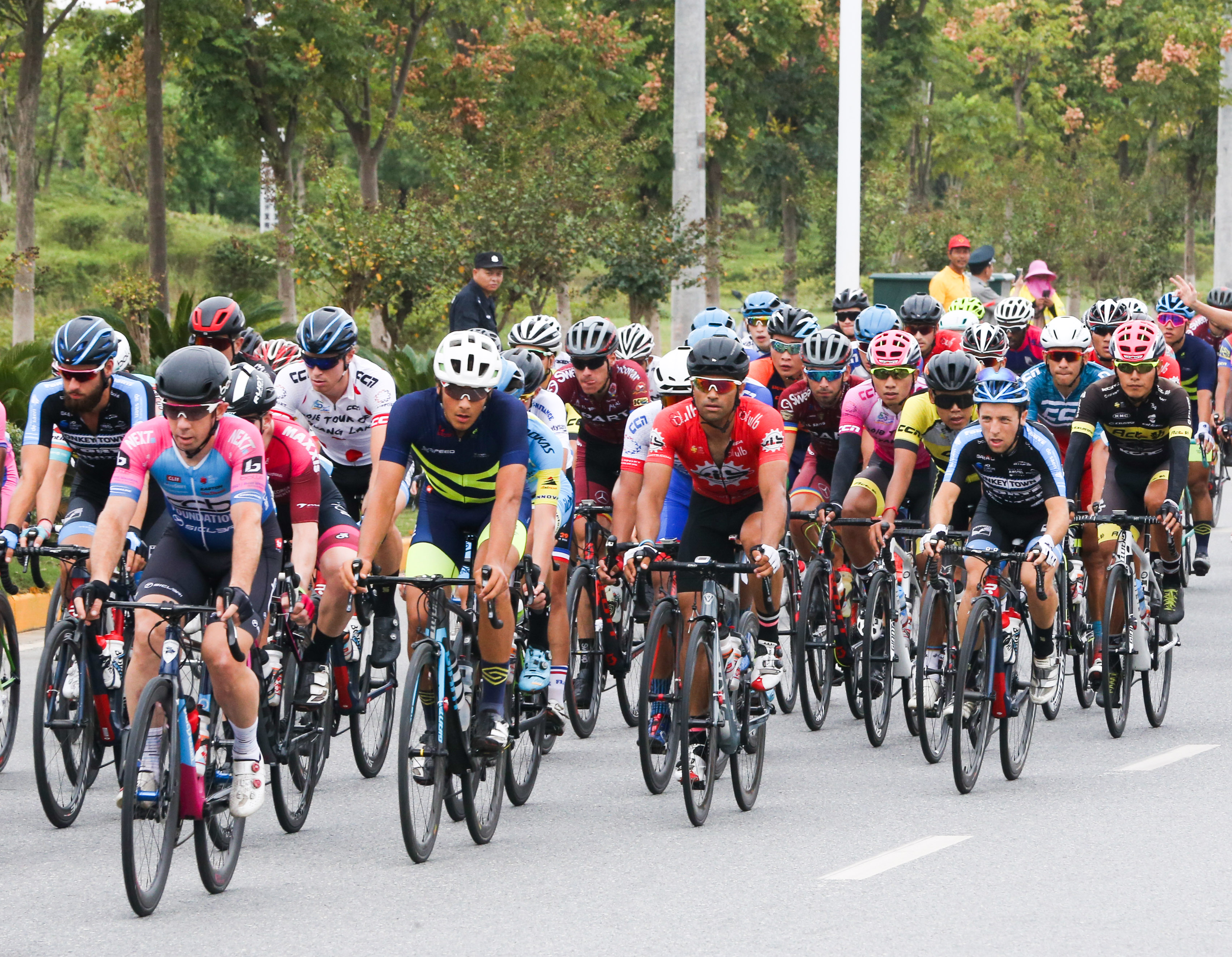 自行车——第九届环鄱阳湖国际自行车大赛南昌高新区站赛况(3)