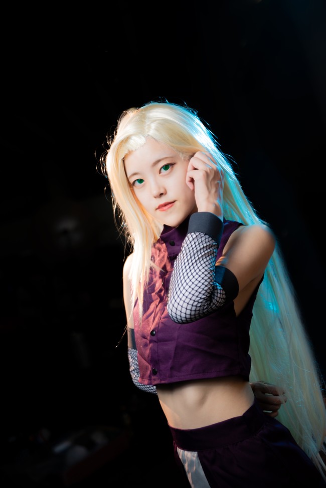 火影忍者:最清秀的井野cos,佐助要是看见,估计肠子都要悔青了