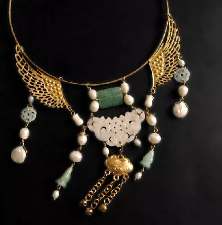 被《红楼梦》戴火的古代首饰比项圈精美!大多数人不知它叫什么!