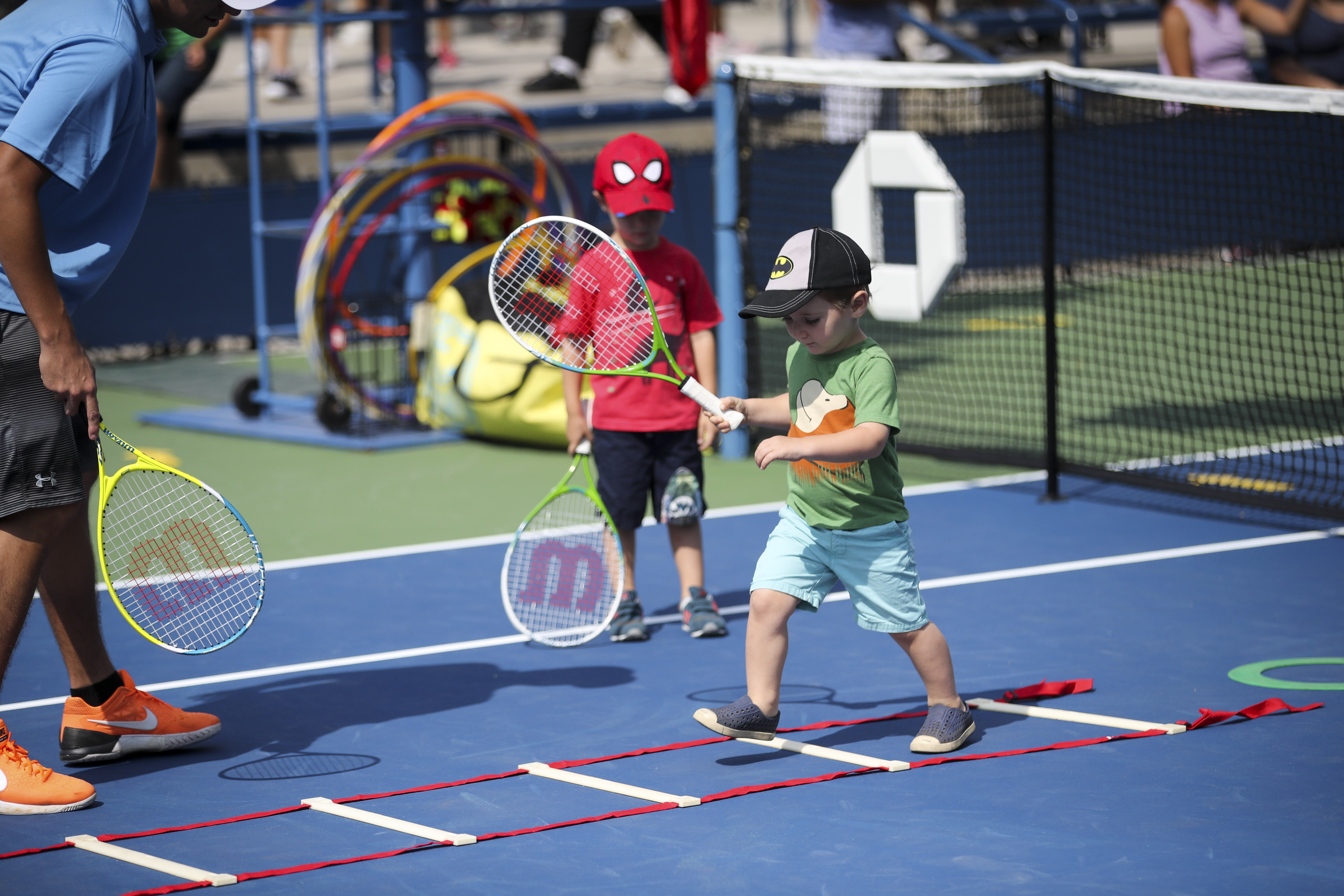 网球——美网:阿瑟阿什儿童日(9)