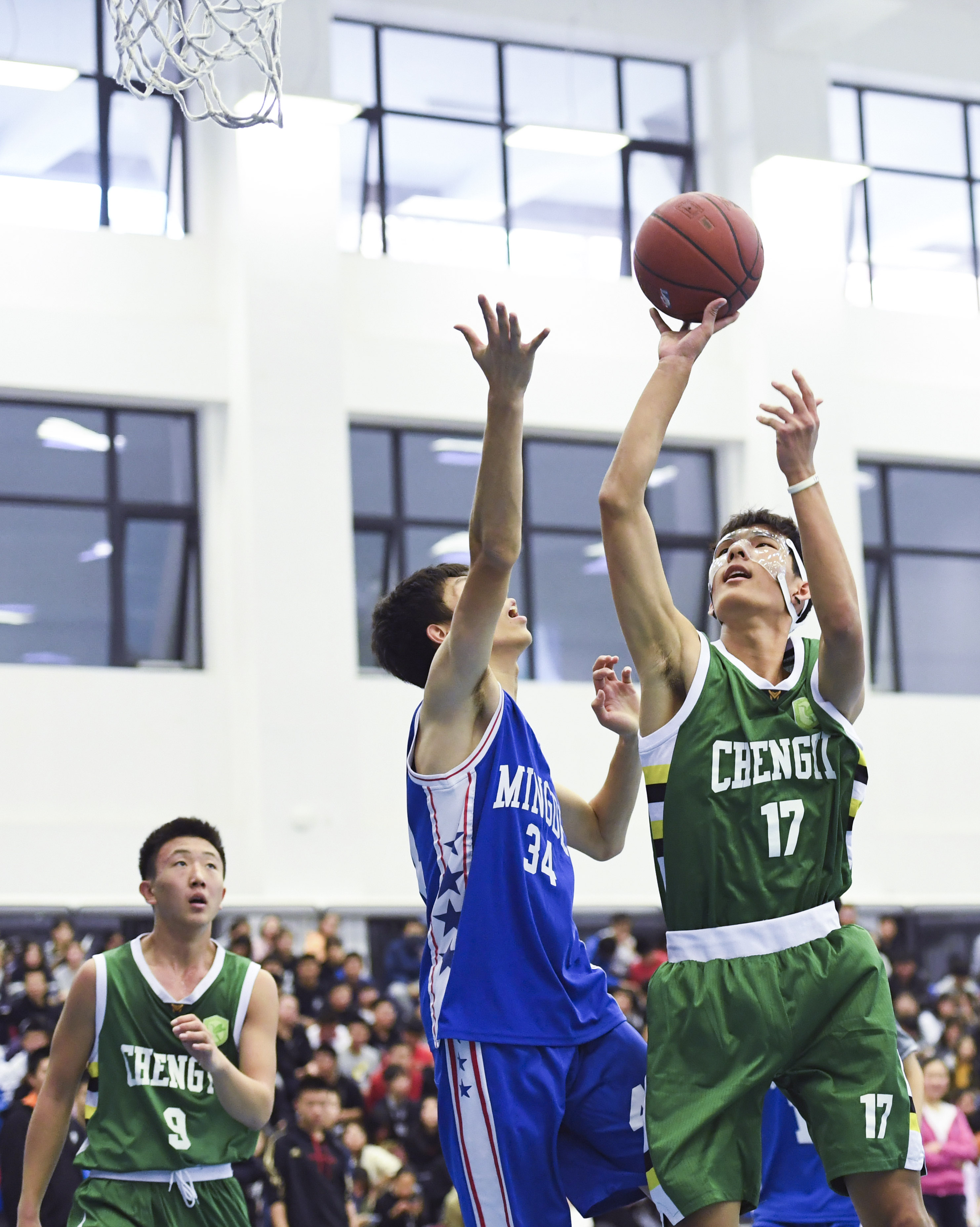 全民健身——校园中的篮球健将(8)