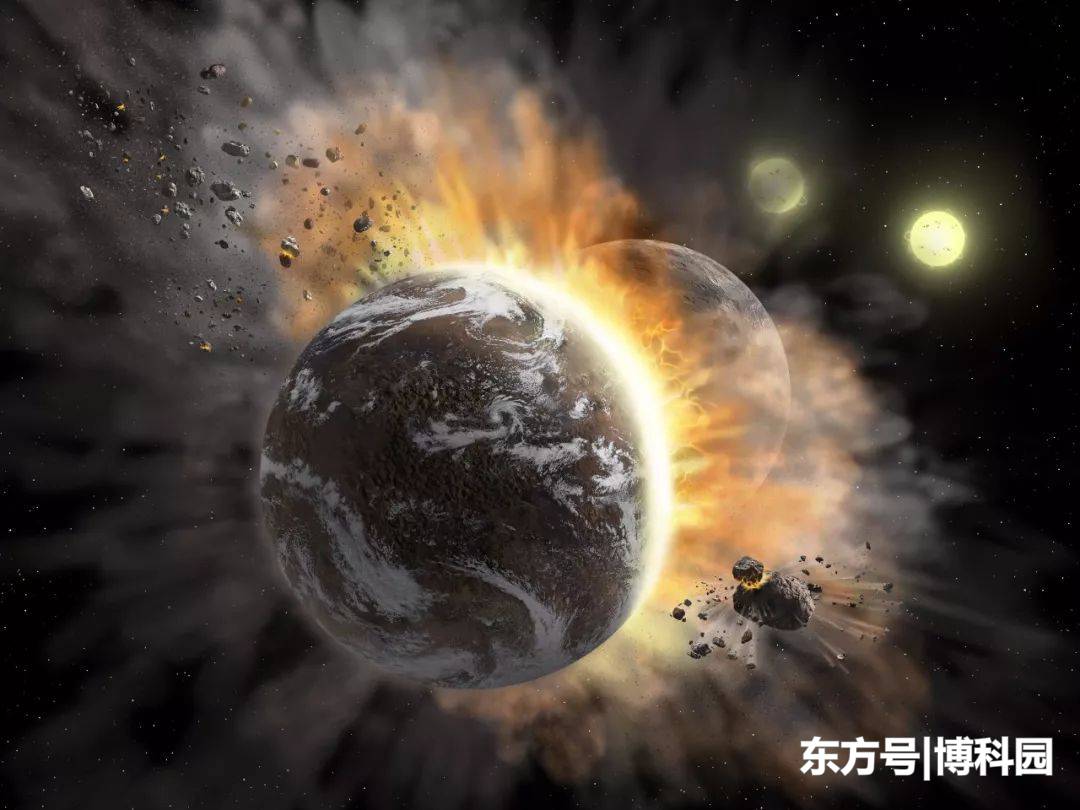 距离地球才300光年,发现两颗系外行星碰撞,场面很惨烈!标题图片