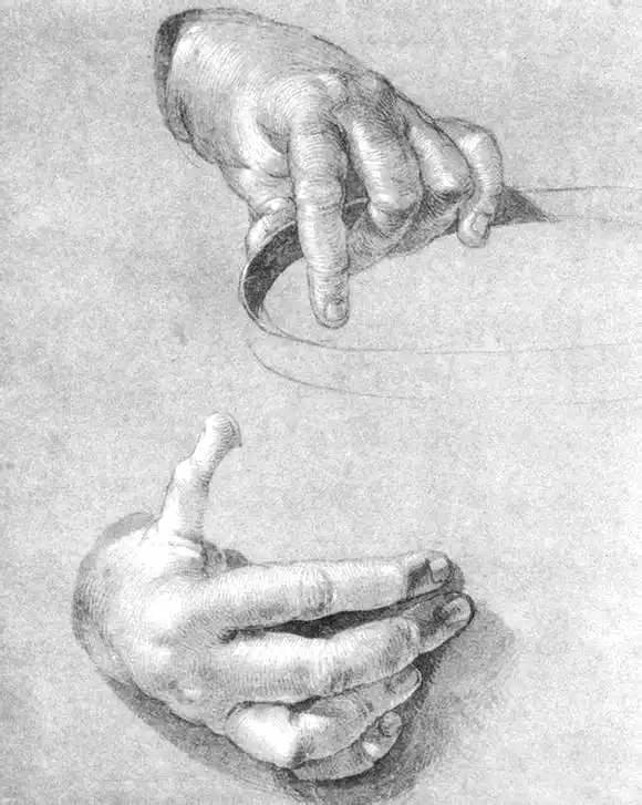 画人难画手 画树难画柳--从艺术大师的"手语"中你能读到什么?